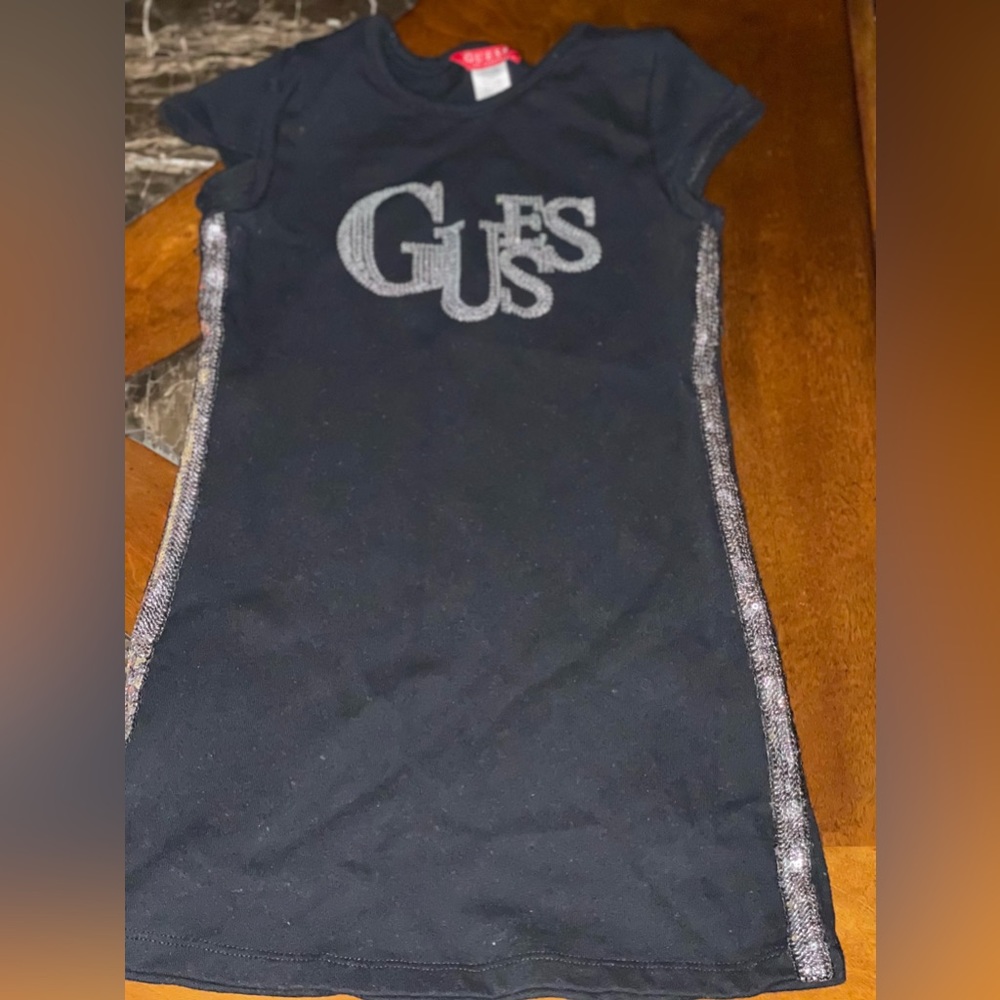 Girls Guess Sweatshirt Dress